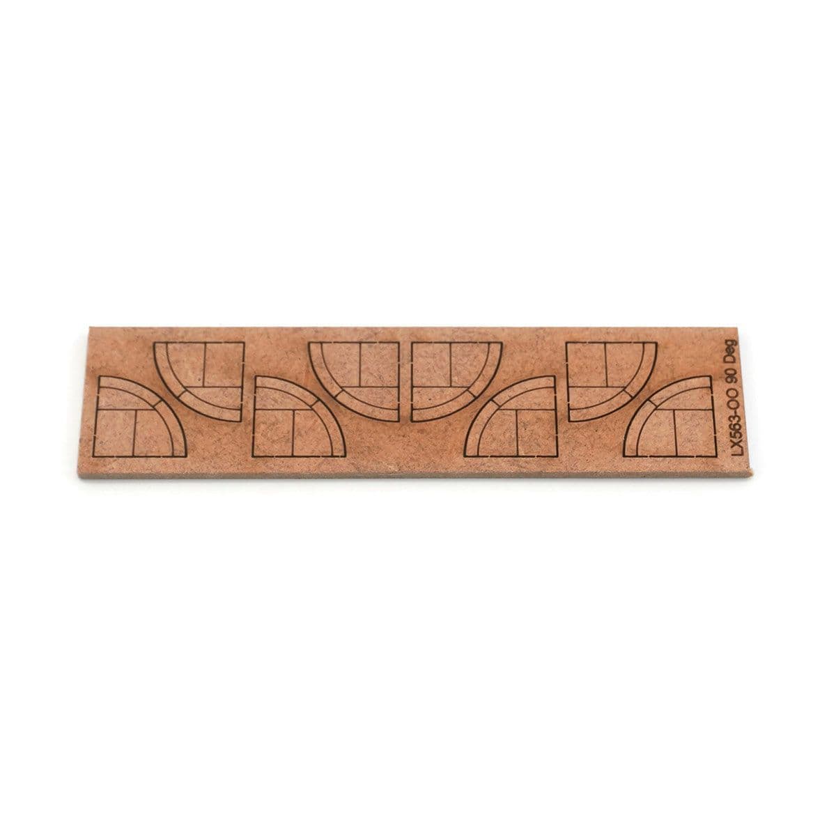 3ft Laser Cut MDF Pavement Sections - OO/4mm/1:76
