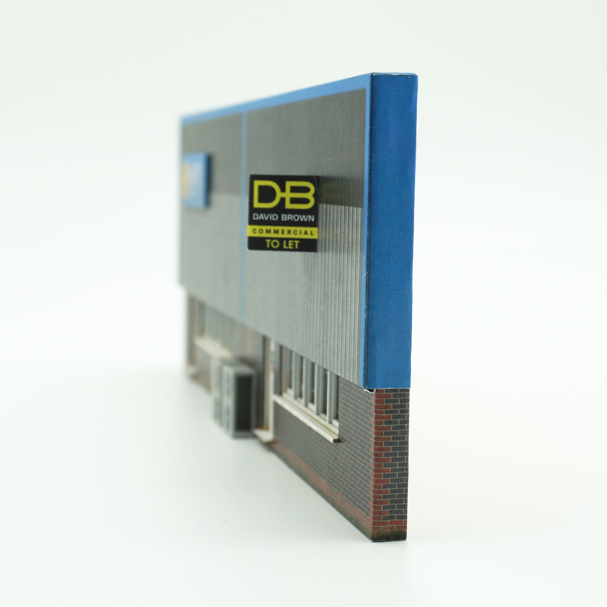 KX007-OO Ultra-Low Relief Industrial Unit Side Wall #1 - OO/4mm/1:76
