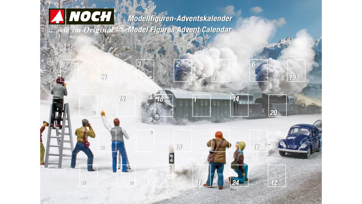 Noch 36998 Figures Advent Calendar - N Gauge