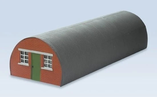 Ratio 558 Nissen Huts Plastic Kit (Pack of 2) - OO/HO