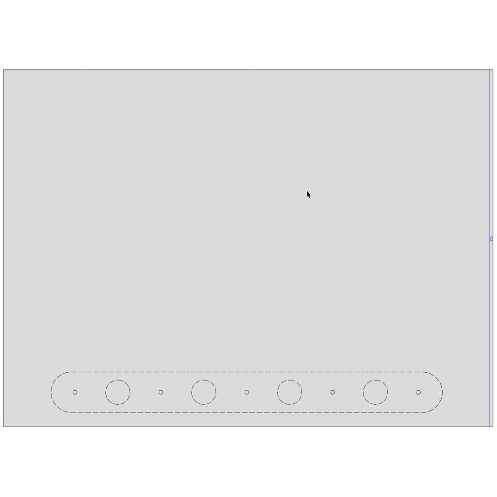 BB030-F Modular Baseboard Large Backscene Board