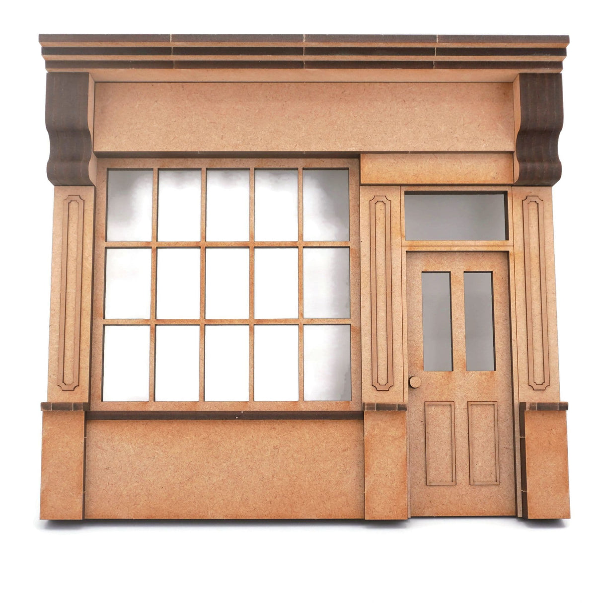 Dolls House LX465-12 Period Shop Front With Door - 1:12