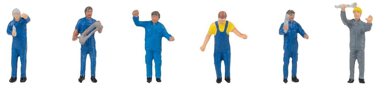 FA151640 Faller Industrial Mechanics (Pack of 6) - HO/OO