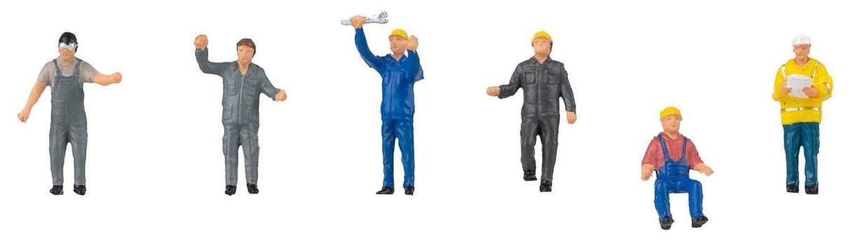 FA151674 Faller Industrial Mechanics (Pack of 6) - HO/OO