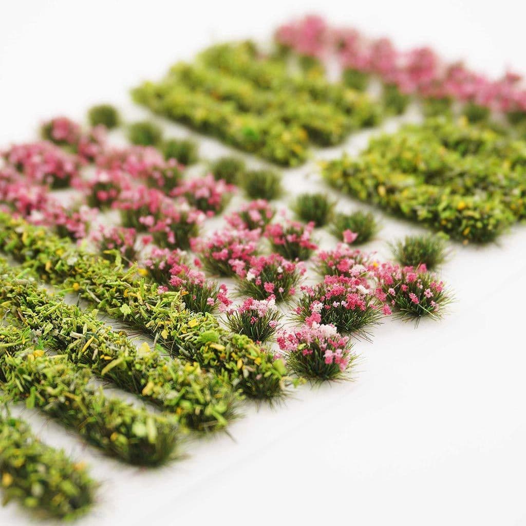 FB029 Pink Flower & Hedge Mix