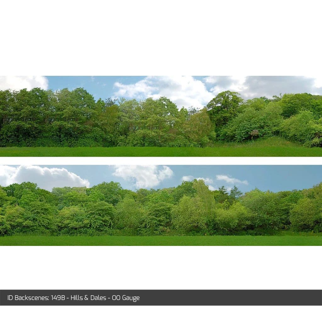 ID Backscenes 149B Trees OO/HO 15" Backscene