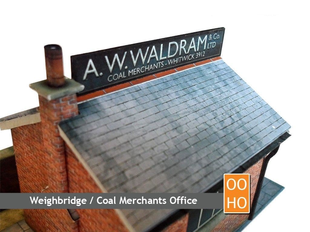 KX020-OO Weighbridge - Coal Merchants Office OO/HO Scale