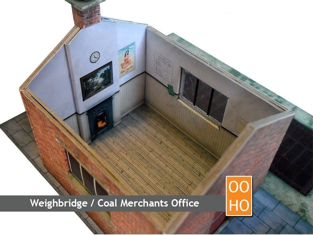 KX020-OO Weighbridge - Coal Merchants Office OO/HO Scale