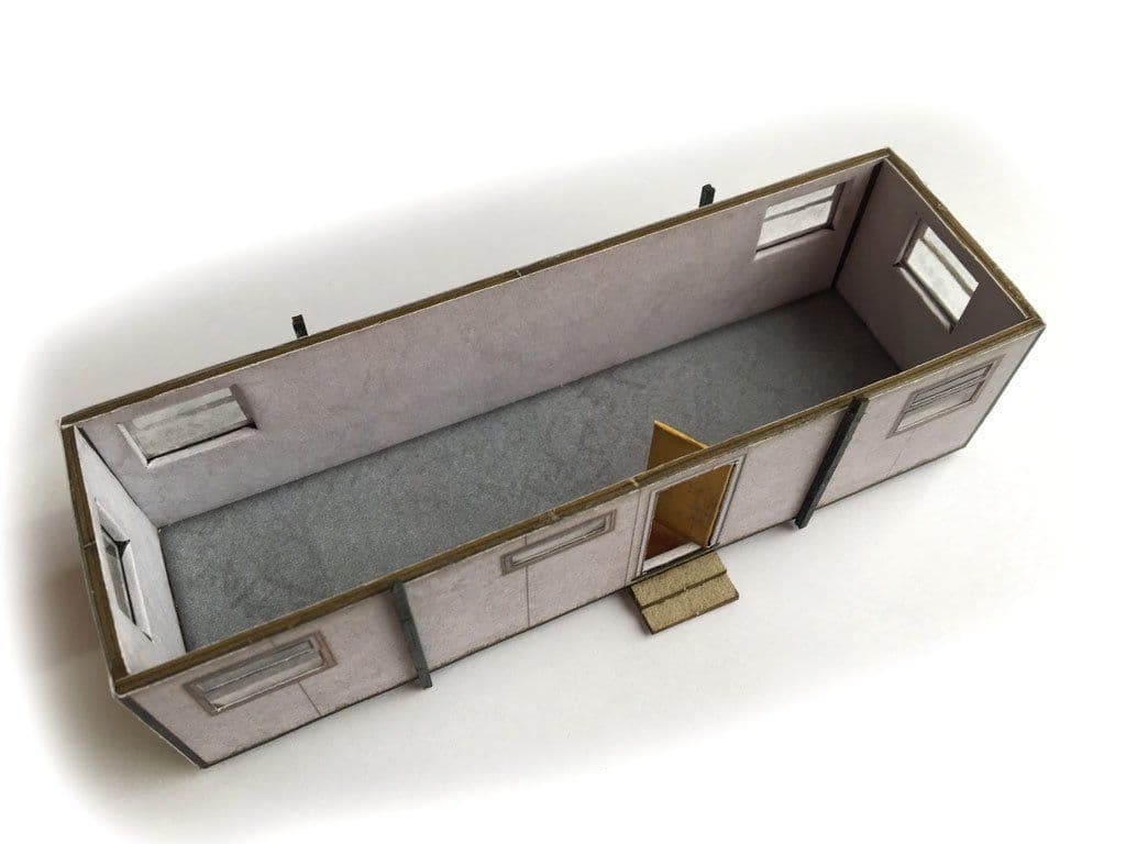 KX041-OO 1970's Portable Office - OO/4mm/1:76