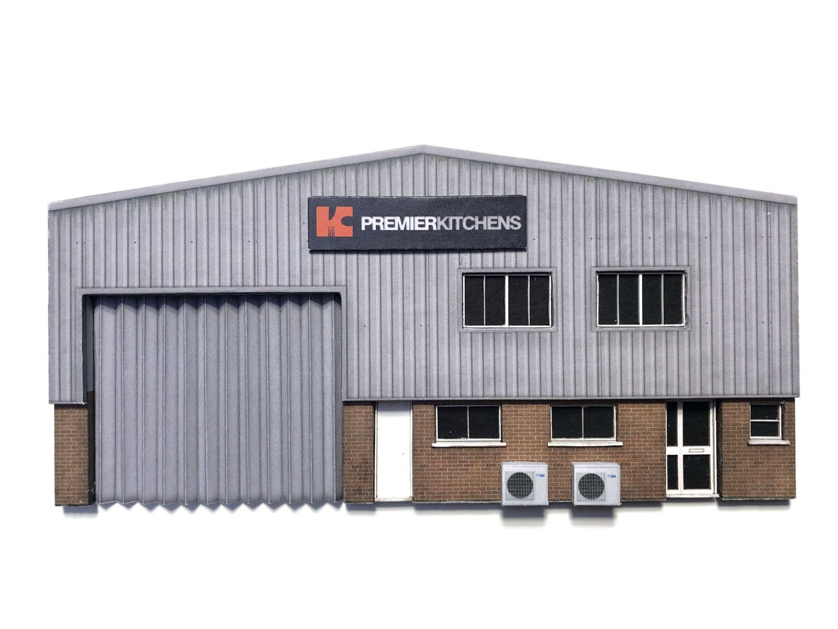 KX060-OO Low Relief Modern Industrial Unit - OO / 4mm / 1:76
