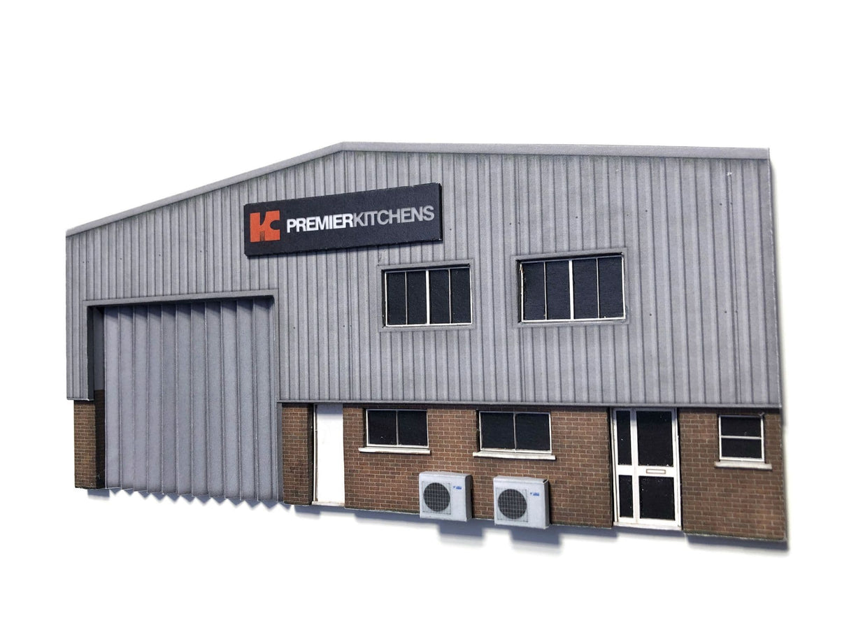 KX060-OO Low Relief Modern Industrial Unit - OO / 4mm / 1:76