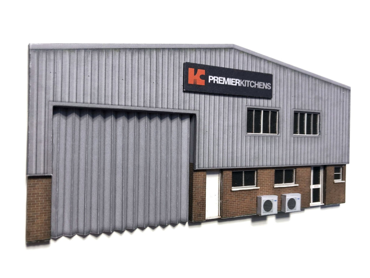 KX060-OO Low Relief Modern Industrial Unit - OO / 4mm / 1:76