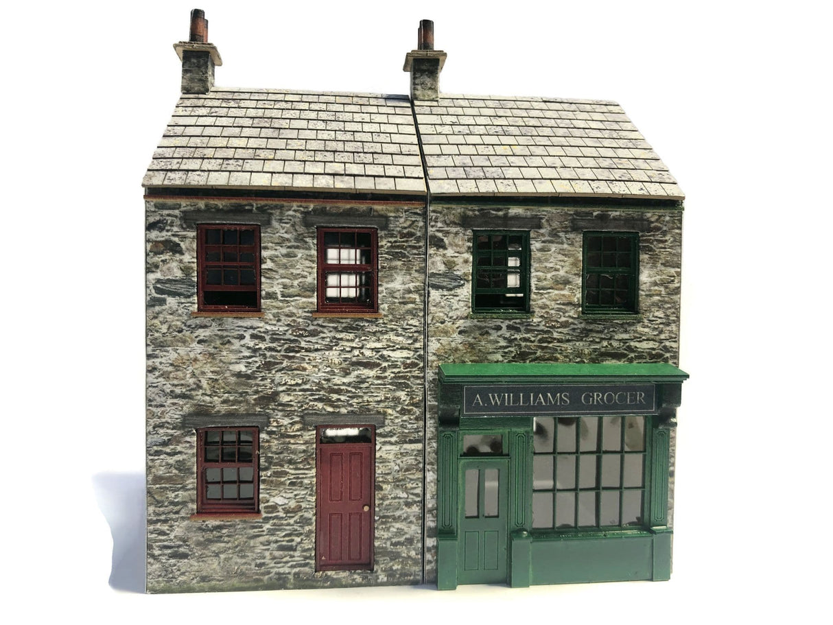 KX067-OO Terraced House / Cottage - OO/4mm/1:76