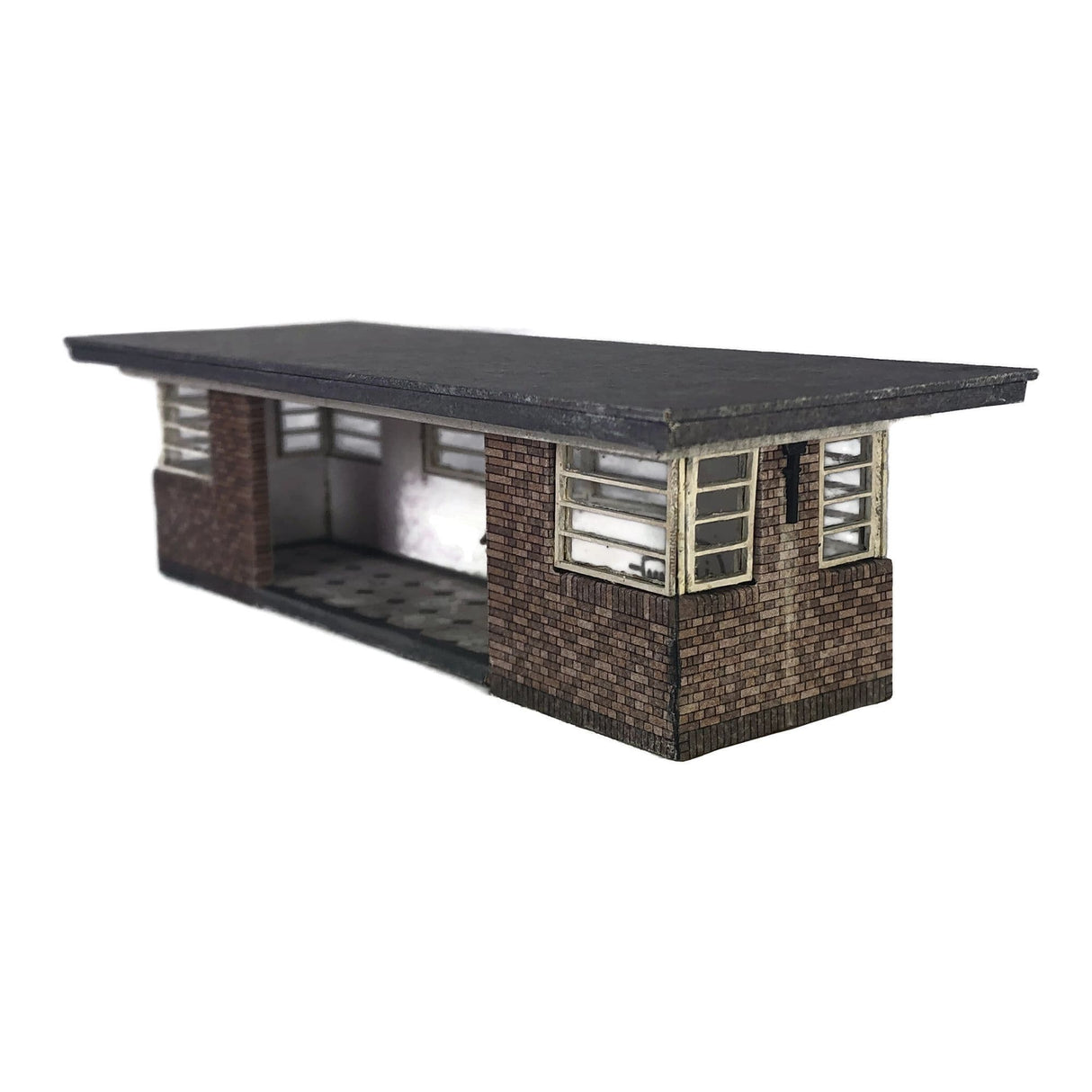 KX097-OO 1930's Art Deco Bus/Tram Shelter - OO / 4mm / 1:76