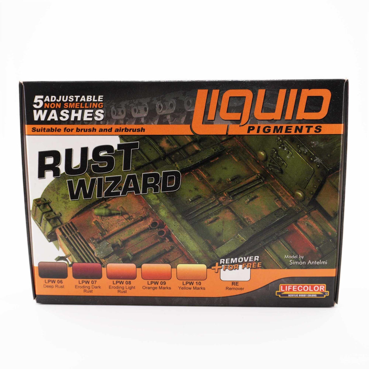 LifeColor Liquid Pigments Rust Wizard Set (22ml x 6)