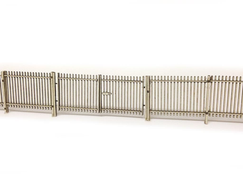 LX017-TT Laser Cut 2m Palisade Security Fencing & Gates TT/3mm/1:100