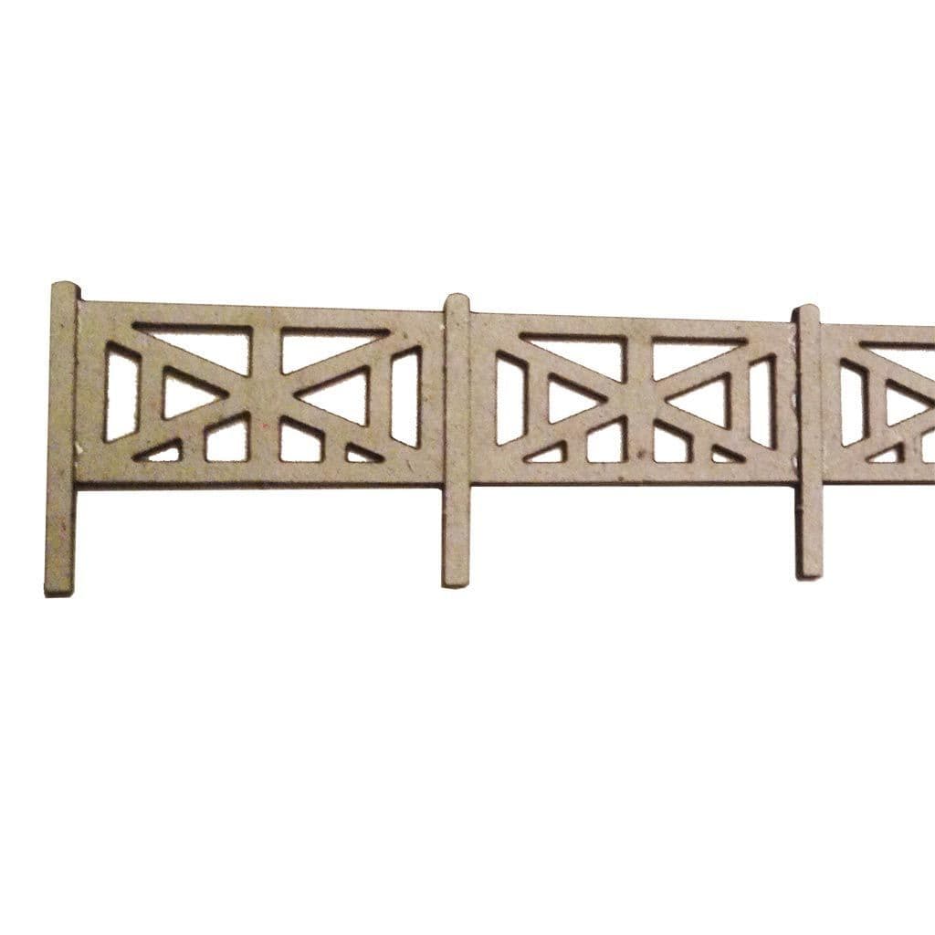 LX019-N Laser Cut Concrete Tramline Fencing (Blackpool) N/2mm/1:148