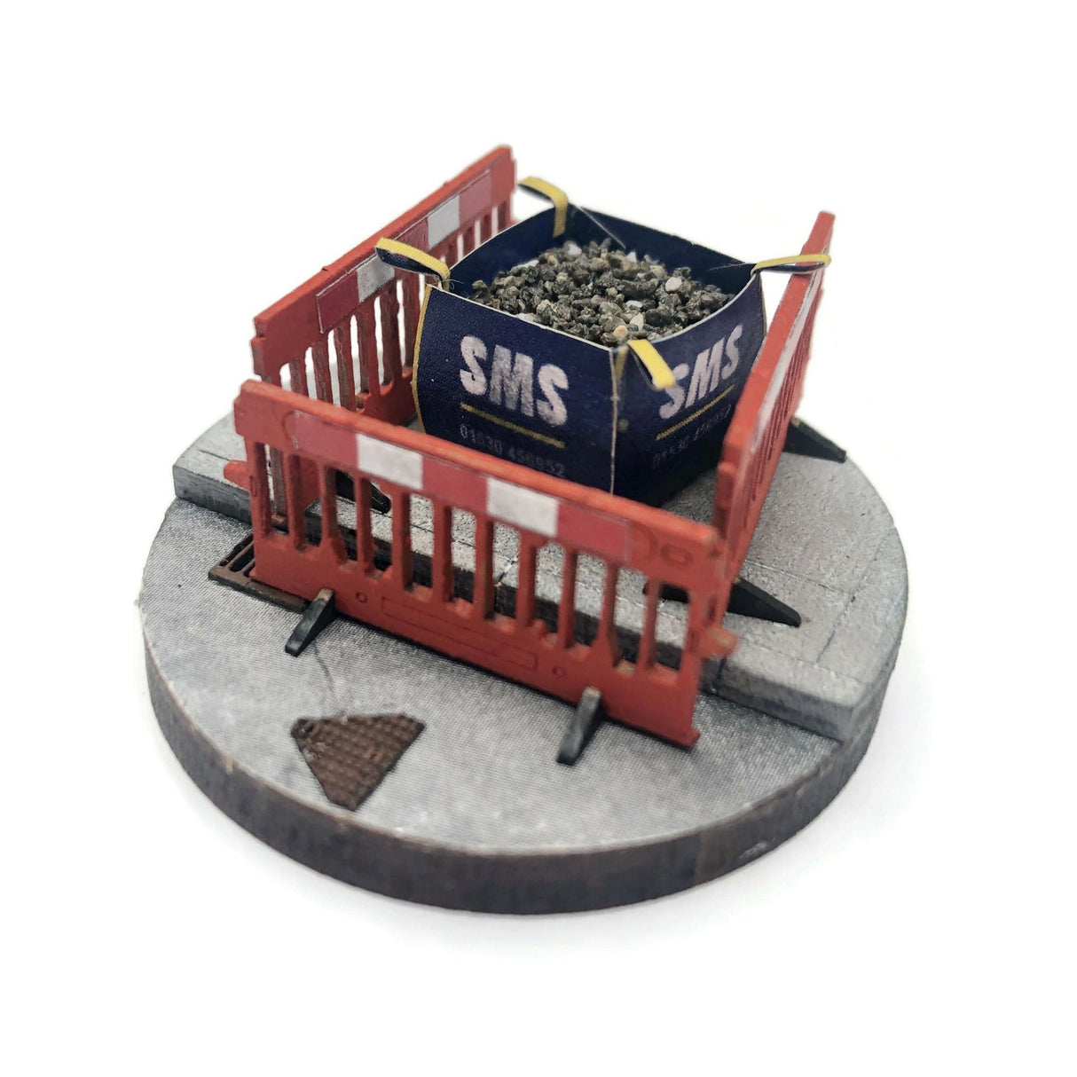 LX023-OO Laser Cut Roadworks Safety Barriers (Pack of 16) OO/4mm/1:76