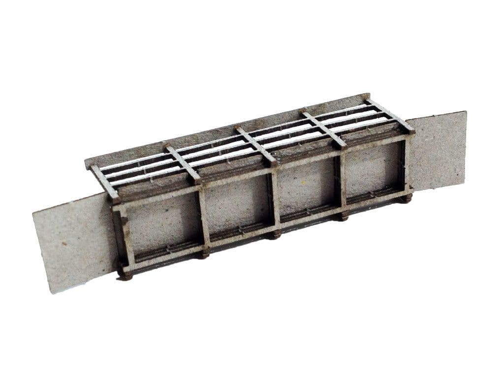 LX026-OO Laser Cut Small Footbridge OO/4mm/1:76