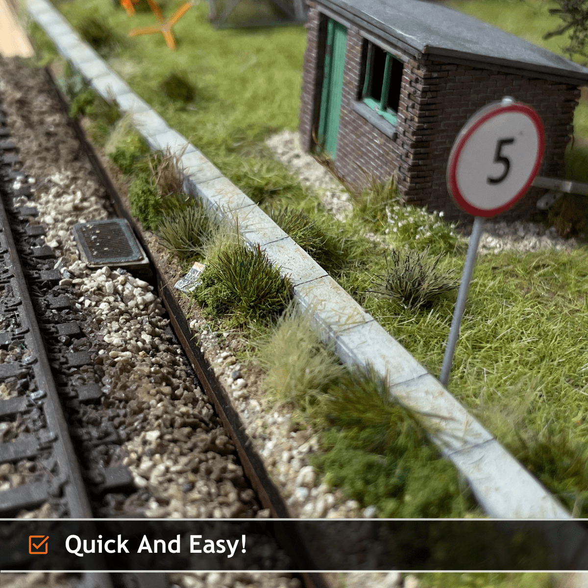 LX035-OO Laser Cut Concrete Lineside Trunking OO/4mm/1:76