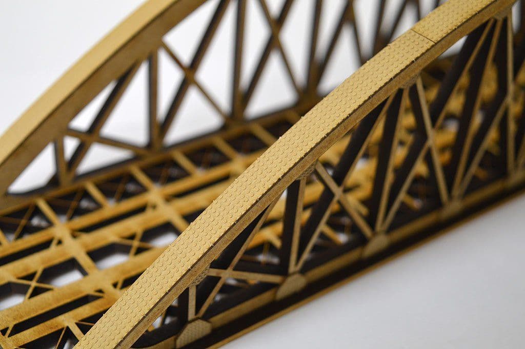 LX036-N Single Track Bowstring Bridge N/2mm/1:148