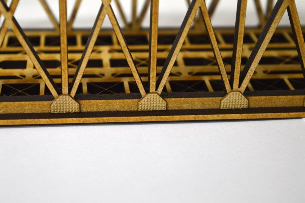 LX036-N Single Track Bowstring Bridge N/2mm/1:148