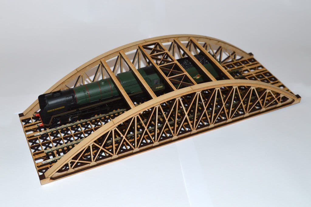 LX076-OO Double Track Bowstring Bridge OO/4mm/1:76