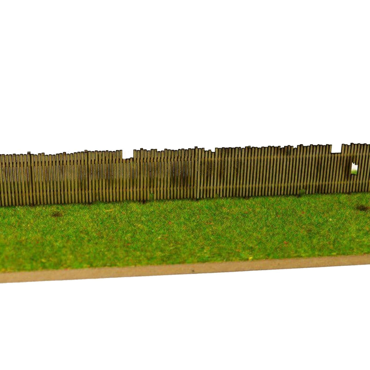 LX077-N Laser Cut Old Wooden Fencing N/2mm/1:148