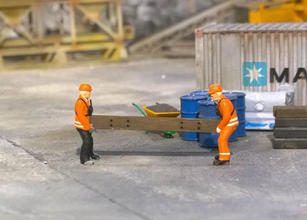 LX080-HO Railway Sleepers (4 Hole) HO/1:87