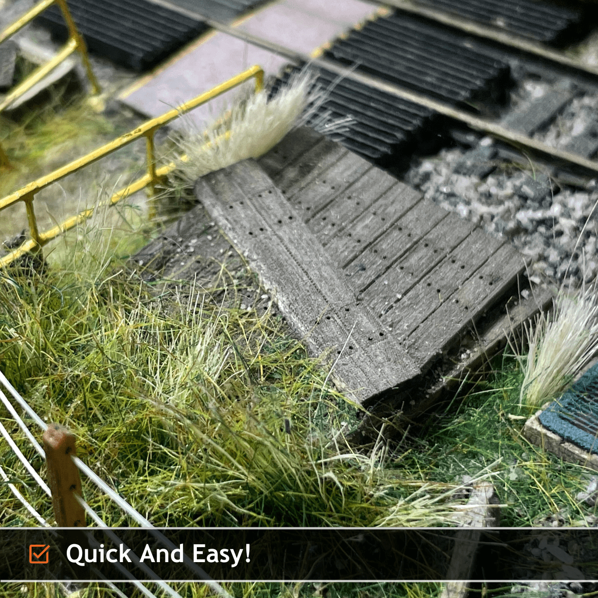 LX080-OO Railway Sleepers OO/4mm/1:76