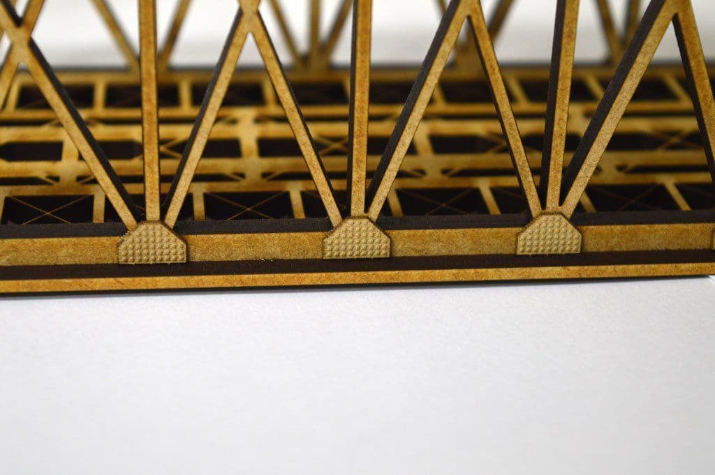 LX095-OO Single Track Bowstring Bridge OO/4mm/1:76