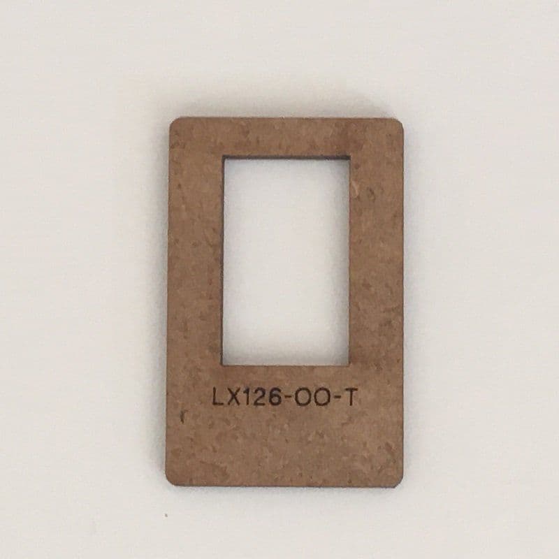 LX126-OO-T Large Sash Windows Cutting Template