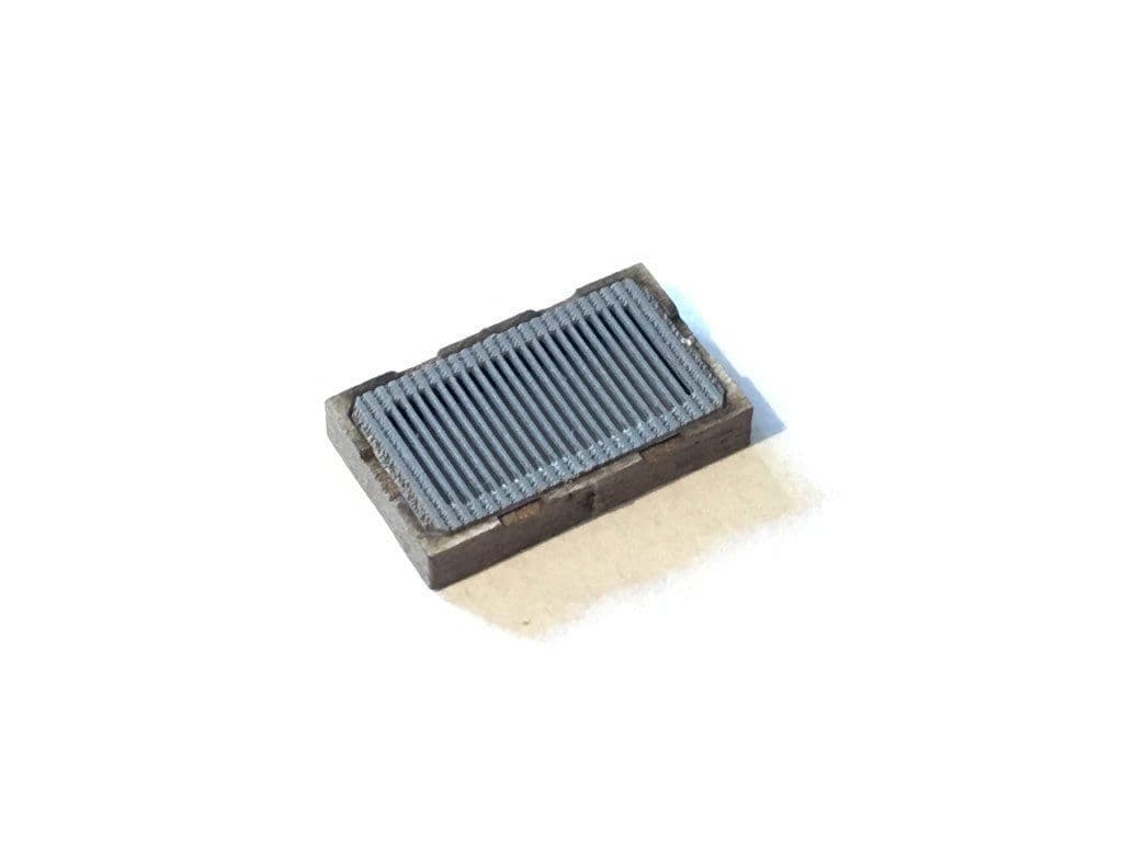 LX141-OO Laser Cut Drainage Catchpits Bar Type (Pack of 9) OO/4mm/1:76
