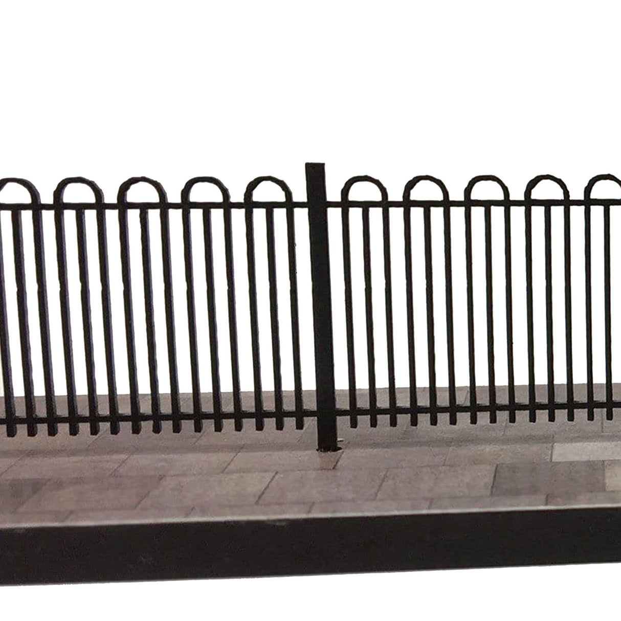 LX162-OO Laser Cut 5ft School/Park Hairpin Railings Extension Pack OO/4mm/1:76