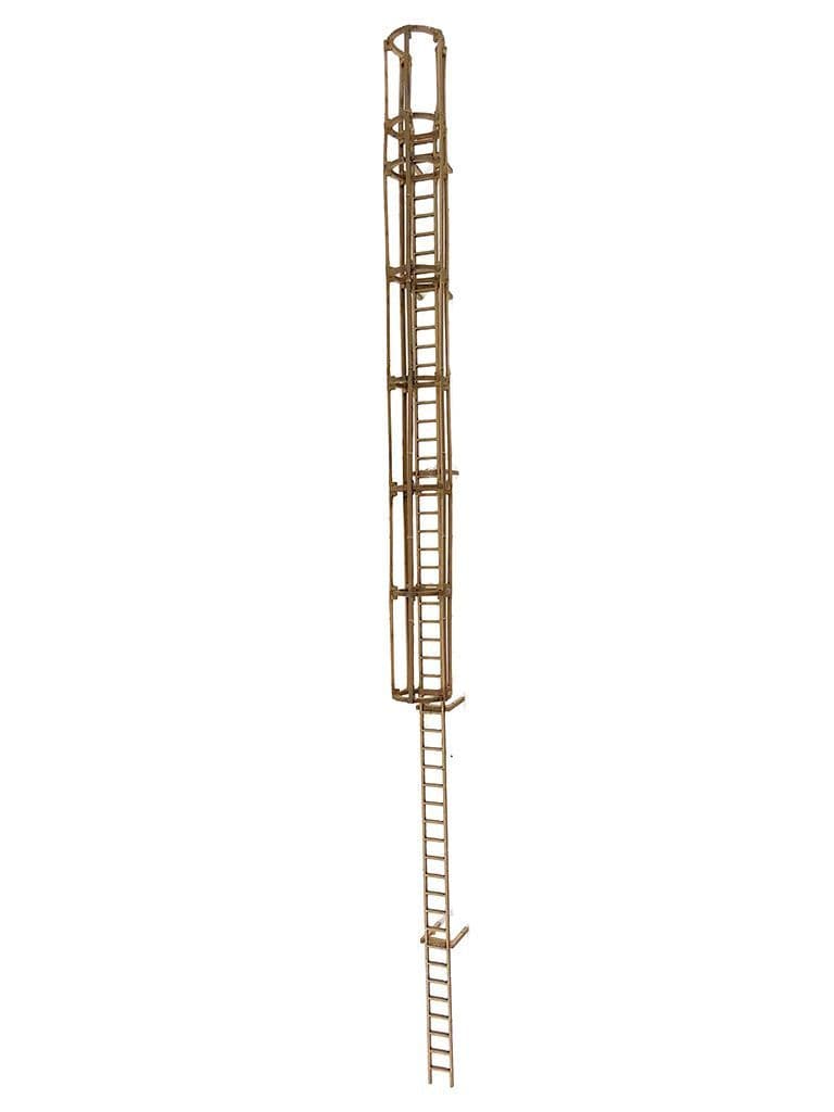LX205-OO Industrial Ladders With Safety Cages (Pack of 2) - OO/4mm/1:76