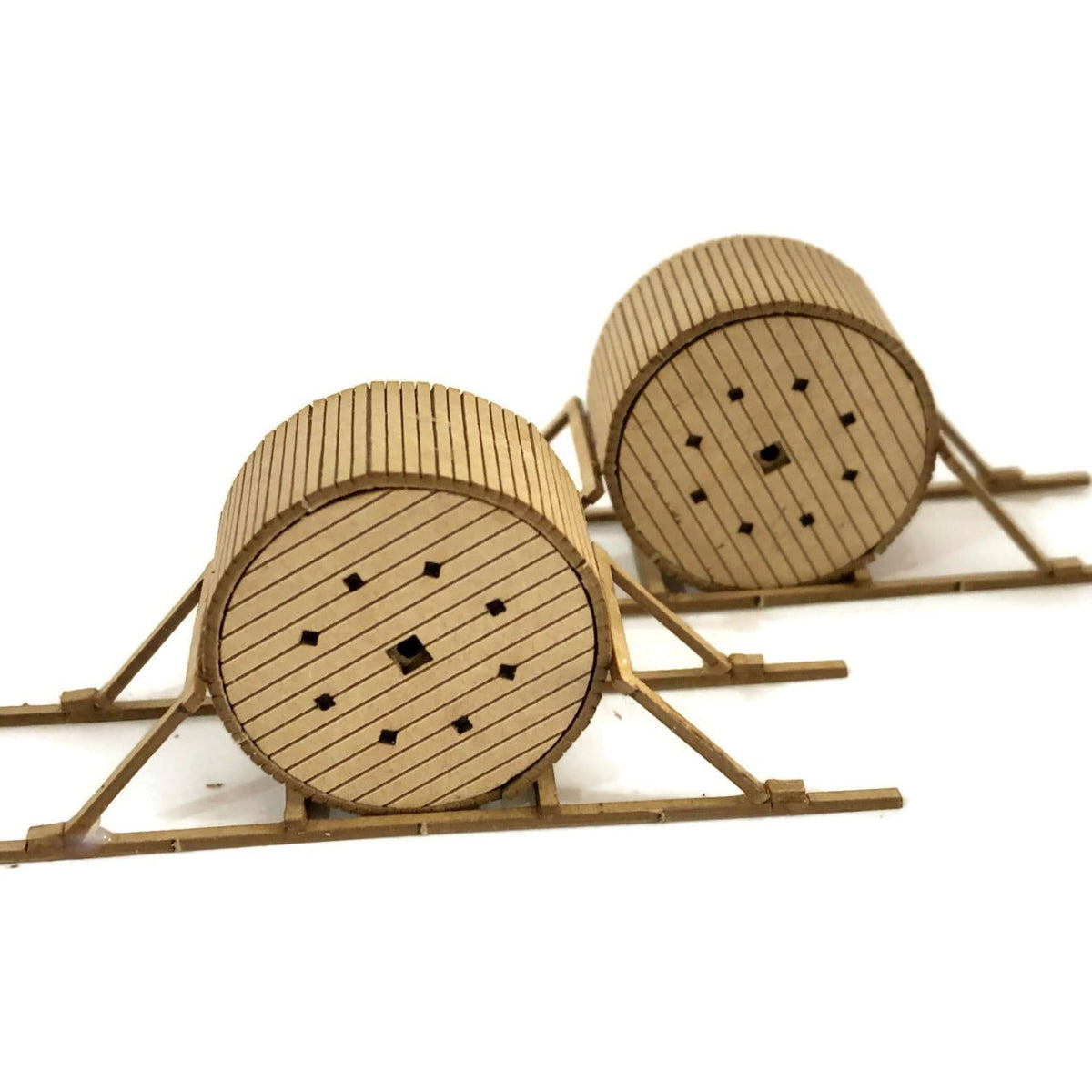 LX231-OO Large Cable Drums Wagon / Lorry Load - OO/4mm/1:76