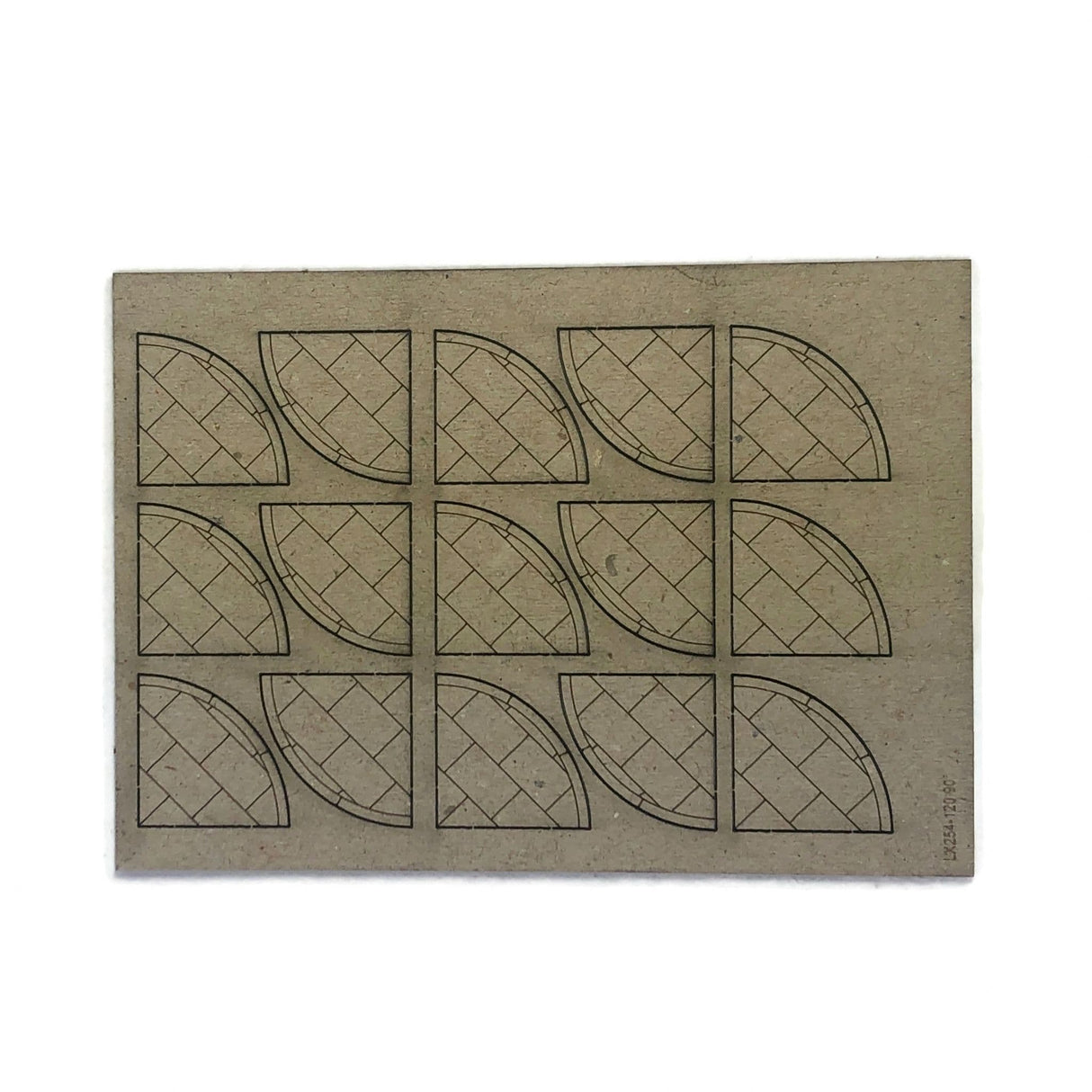 LX254-120 Grey Concrete Slabbed 90 Degree Pavement Corners (Pack of 15) - TT:120