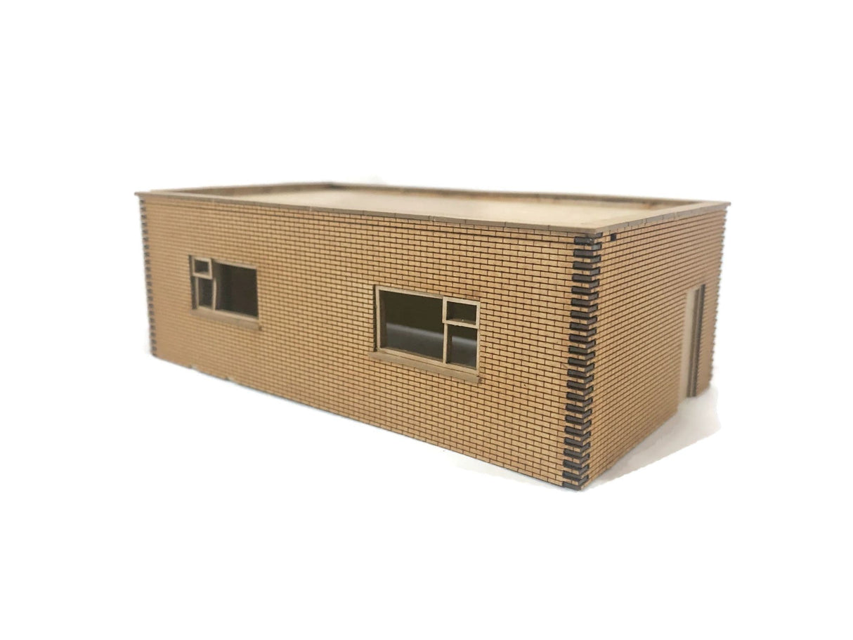 LX314-OO Small Industrial Unit / Lineside Building - OO/4mm/1:76