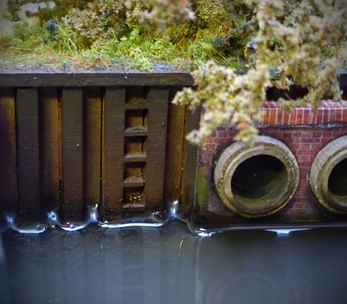 LX364-OO Dockside / Harbour Piling (54mm x 400mm) OO/4mm/1:76