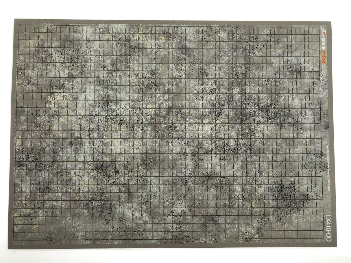 LX410-120 Pre-Weathered Laser Cut Roof Slates (A5 Sheet) - TT:120