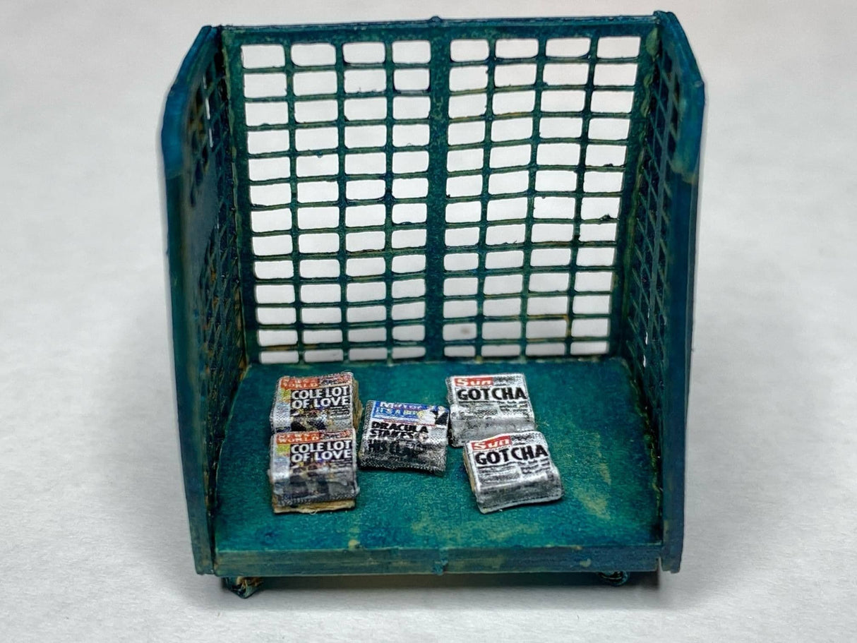 LX447-OO British Rail BRUTE Trolleys (Pack of 4) - OO/4mm/1:76