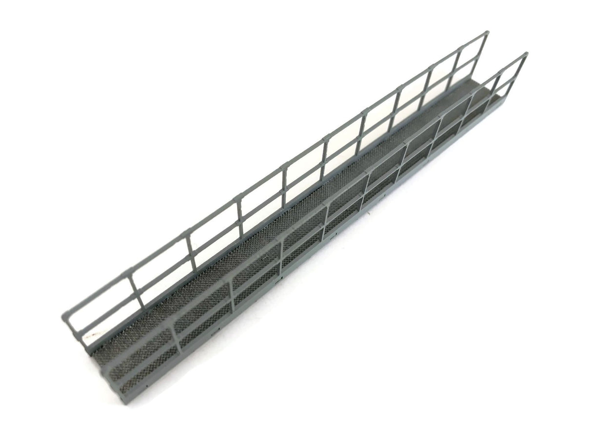 LX452-OO Extra Long Laser Cut Industrial Walkways With Railings (280mm) - OO/4mm/1:76