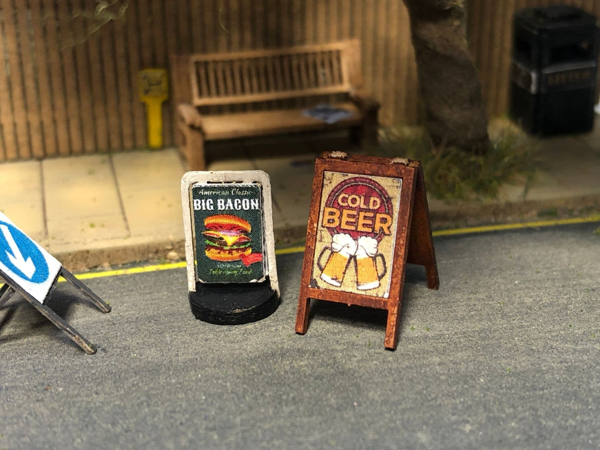LX470-O A Frame & Pavement Swing Advertising Signs (Pack of 8) - O/7mm/1:43