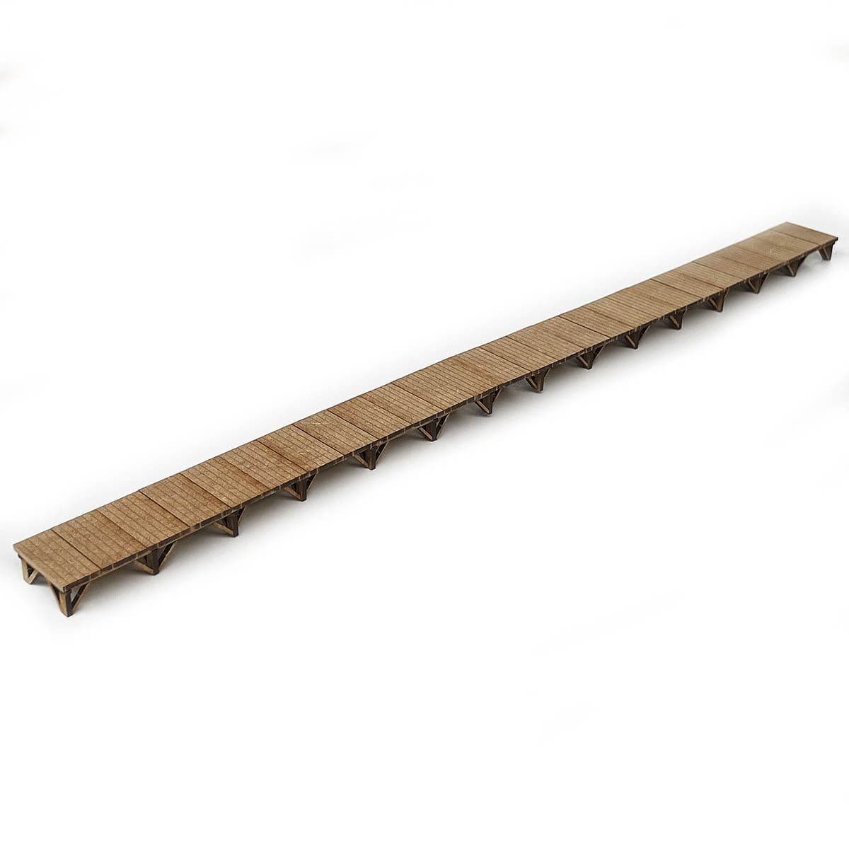 LX497-OO Wooden Halt Platform - OO/4mm/1:76