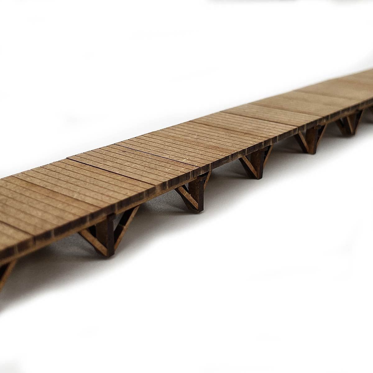 LX497-OO Wooden Halt Platform - OO/4mm/1:76