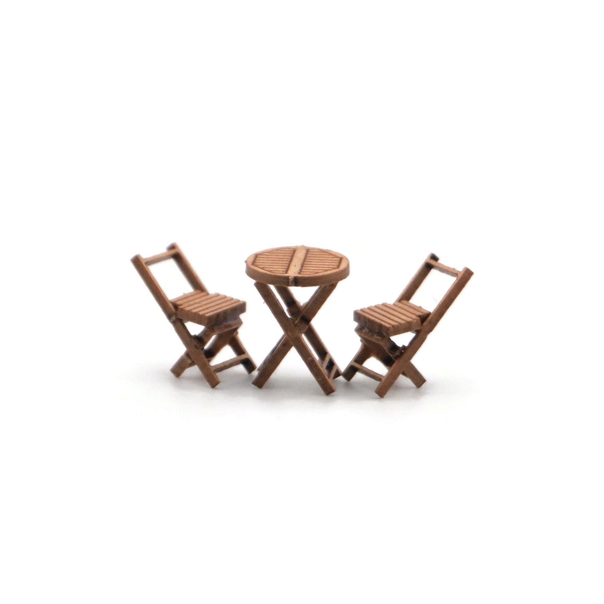 LX566-OO Wooden Bistro Tables & Chairs - OO/4mm/1:76