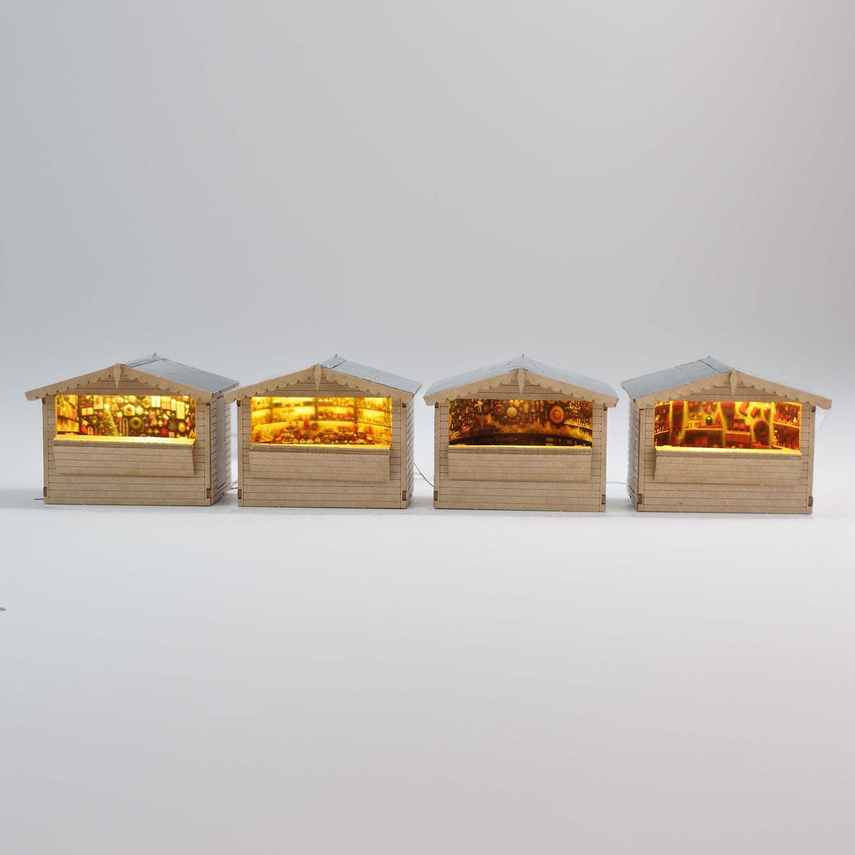 LX578-OO Christmas Market Stall - OO/4mm/1:76
