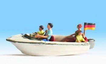 NOCH N16820 MOTOR BOAT WITH FIGURES OO/HO