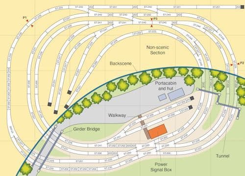 PECO OO Gauge Setrack Plan 8 Track Pack