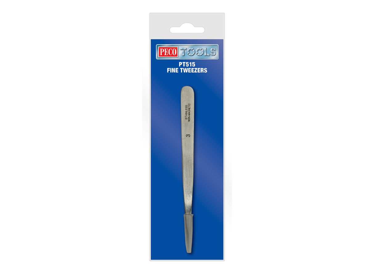 PECO PT515 Fine Tweezers - High Quality Stainless Steel